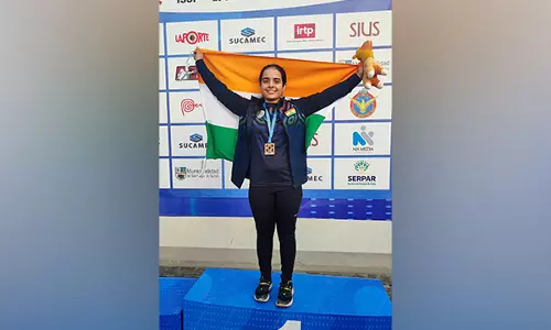 Lima Junior World: ख़ुशी के कांस्य से भारत के पदकों की संख्या 15 हुई