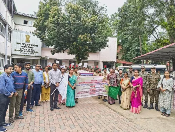 Cachar DC: अंतरराष्ट्रीय बालिका दिवस समारोह की शुरुआत के लिए हरी झंडी