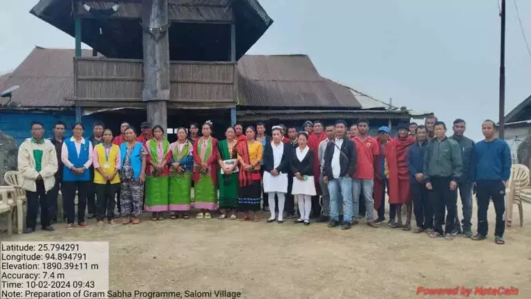 Nagaland : खोंगसा आकांक्षी ब्लॉक के अंतर्गत गांवों में ग्राम सभाएं आयोजित की गईं