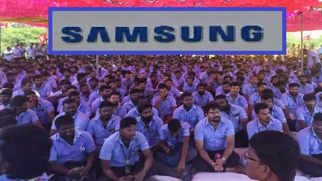 चेन्नई में Samsung की हड़ताल चौथे सप्ताह में प्रवेश कर गई, कंपनी ने कर्मचारियों के लिए नाश्ता भेजा