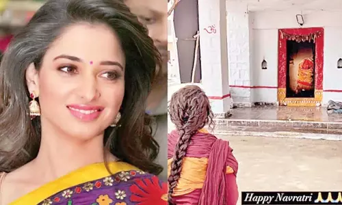 Tamannaah ने दी नवरात्रि की शुभकामनाऐ ,ओडेला 2 की झलक साझा की