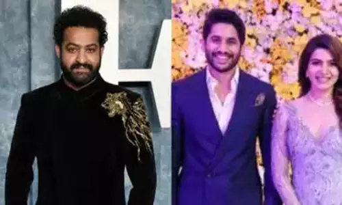 Jr NTR ने सामंथा-नागा चैतन्य के तलाक पर टिप्पणी के लिए कोंडा सुरेखा की आलोचना की Jr NTR ने सामंथा-नागा चैतन्य के तलाक पर टिप्पणी के लिए कोंडा सुरेखा की आलोचना की