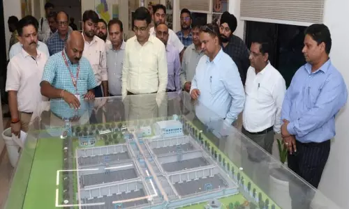 Noida: सीईओ डा. लोकेश एम ने सेक्टर-123 में 80 एमएलडी टीटीपी का किया उद्घाटन