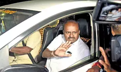 Andhra : केंद्रीय मंत्री एचडी कुमारस्वामी ने विशाखापत्तनम स्टील प्लांट पर केसी वेणुगोपाल के आरोपों का खंडन किया