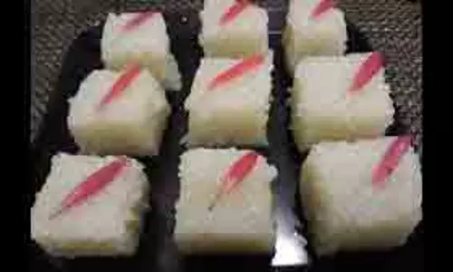 Sweet Recipe: साबूदाने से बनाएं बर्फी
