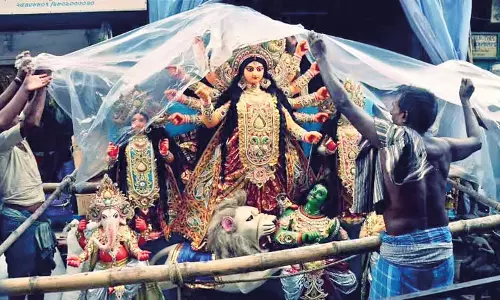 Assam : सिलचर पूजा आयोजकों में चिंता भारी बारिश का पूर्वानुमान अंतिम तैयारियों को खतरे में डाल सकता Assam : सिलचर पूजा आयोजकों में चिंता भारी बारिश का पूर्वानुमान अंतिम तैयारियों को खतरे में डाल सकता