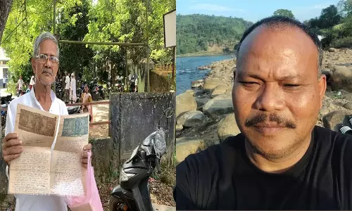 Assam : पूर्व छात्र नेता द्वारा कथित भूमि कब्जे को लेकर सेवानिवृत्त शिक्षक द्वारा न्याय की मांग
