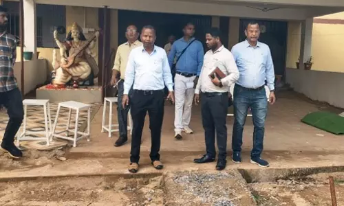 कलेक्टर ने किया मेगा चिकित्सा कैंप की तैयारी का अवलोकन