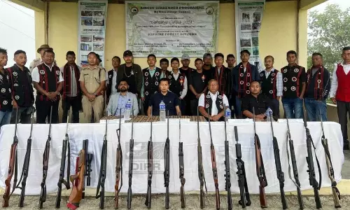 नागालैंड: वन्यजीव संरक्षण आंदोलन में शामिल होने पर 20 Air-Guns सरेंडर नागालैंड: वन्यजीव संरक्षण आंदोलन में शामिल होने पर 20 Air-Guns सरेंडर