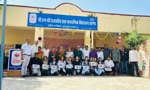 Dungarpur: विद्यालय में निपुण मेला आयोजित Dungarpur: विद्यालय में निपुण मेला आयोजित