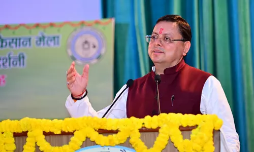 CM Dhami ने 116वें अखिल भारतीय किसान मेले और कृषि-उद्योग प्रदर्शनी का उद्घाटन किया