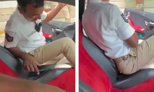 VIDEO: Police ने लेम्बोर्गिनी के मालिक को निरीक्षण के लिए रोका, फिर जो हुआ हुआ....
