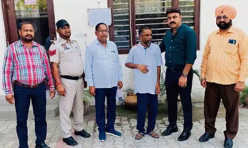 UP का लापता दृष्टिबाधित व्यक्ति शहर में मिला