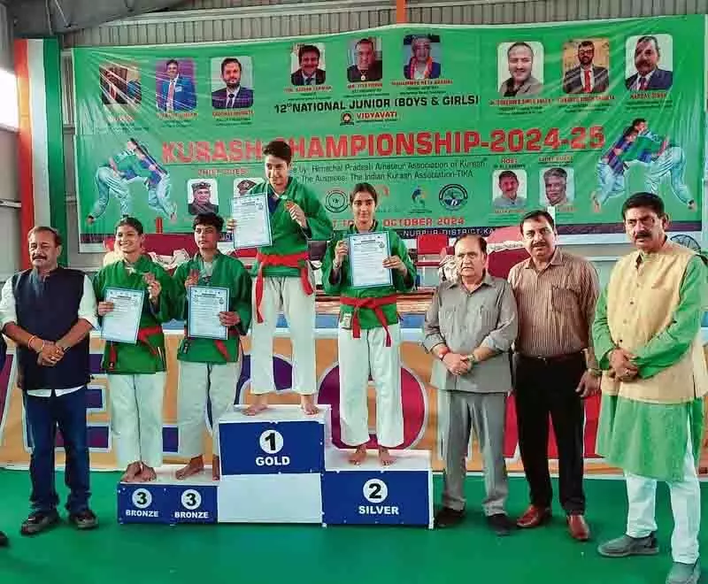 12th National Kurash Championship : हरियाणा ने कुराश में ओवरऑल चैंपियन बनकर बड़ी जीत दर्ज की, दिल्ली और पंजाब उपविजेता