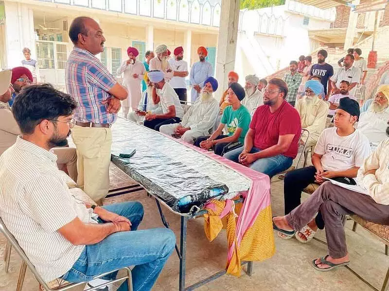 Malerkotla प्रशासन ने पराली जलाने और धान खरीद पर ध्यान केंद्रित किया