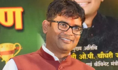 कमीशनखोरों को थप्पड़ जड़ देना, मंच से मंत्री ओपी चौधरी ने कहा