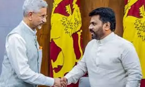 SL: जयशंकर ने राष्ट्रपति दिसानायके से मुलाकात की SL: जयशंकर ने राष्ट्रपति दिसानायके से मुलाकात की