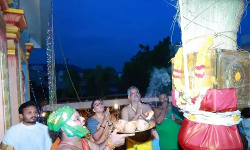 Tirupathi: थुम्मलगुंटा मंदिर में ब्रह्मोत्सव शुरू हुआ