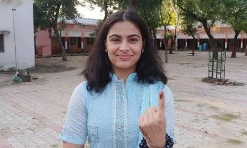 Manu Bhaker ने हरियाणा विधानसभा चुनाव में युवा मतदाताओं से मतदान करने का आग्रह किया