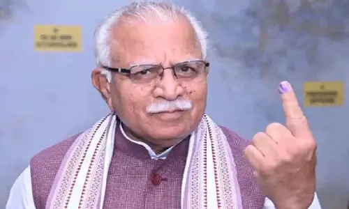 Karnal: केंद्रीय मंत्री मनोहर लाल ने सरकार बनाने का किया दावा