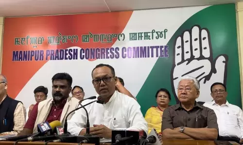 Manipur कांग्रेस ने गांव में झड़प के दौरान कथित हथियार लूट की जांच की मांग Manipur कांग्रेस ने गांव में झड़प के दौरान कथित हथियार लूट की जांच की मांग