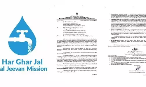 Assam सरकार ने गुणवत्ता और समयसीमा संबंधी चिंताओं के चलते जल जीवन मिशन को रोका