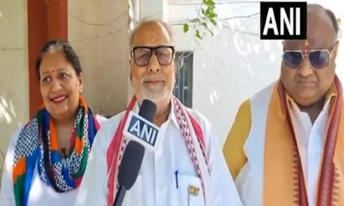 Odisha के पूर्व राज्यपाल गणेशी लाल ने हरियाणा चुनाव में वोट डाला
