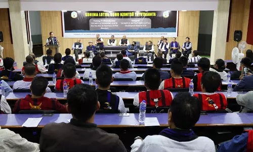 Kohima लोथा होहो नेता: एकता और सुधार का आह्वान किया Kohima लोथा होहो नेता: एकता और सुधार का आह्वान किया