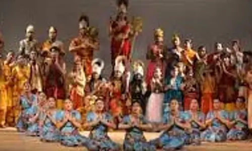 Katra में नवरात्र महोत्सव के दौरान माता की कहानी का मंचन