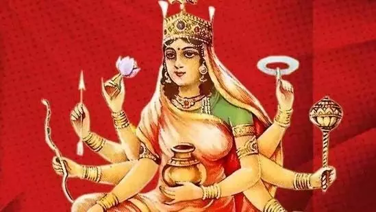 Maa Kushmanda: नवरात्रि दिन 4 शुभ रंग, माँ कुष्मांडा के बारे में सब कुछ