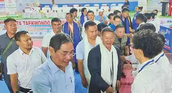 Arunachal : अस्मिता ताइक्वांडो लीग का तीसरा चरण शुरू