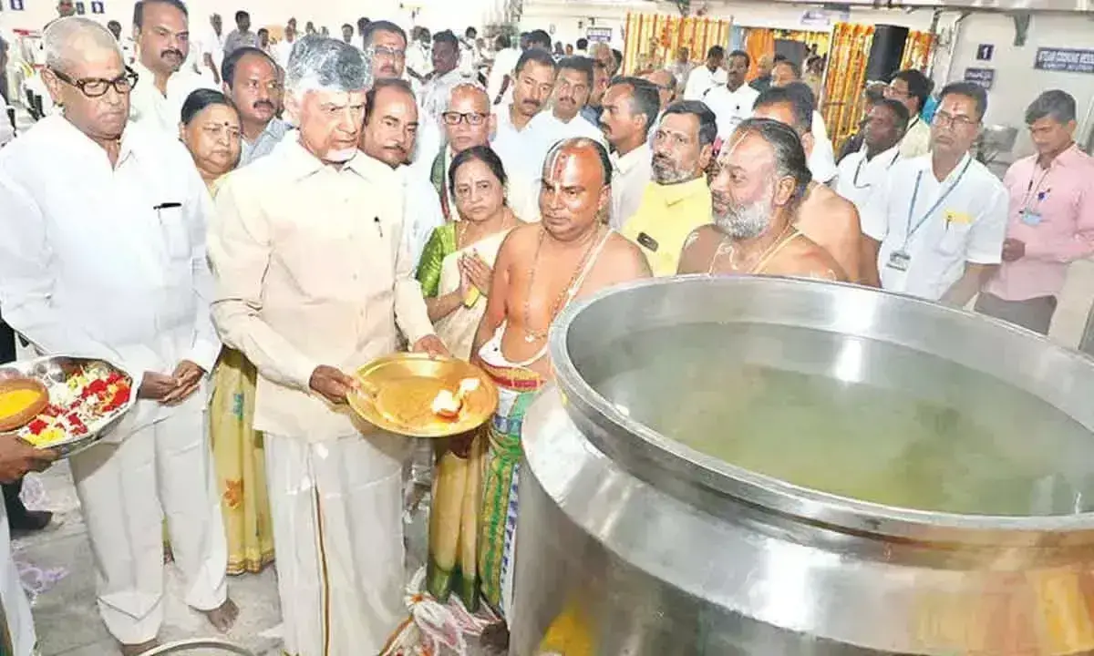 Andhra Pradesh: श्रीवारी प्रसादम पर कोई समझौता नहीं