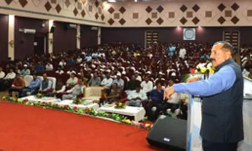 पीएम मोदी की दूर दृष्टि से विश्व में सशक्त राष्ट्र के रूप में उभरा भारत: डॉ. जितेंद्र सिंह