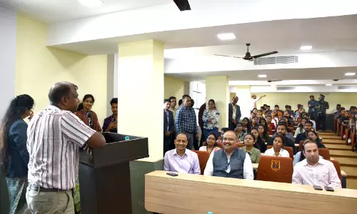 मैट्स विश्वविद्यालय में “संवाद” का आयोजन