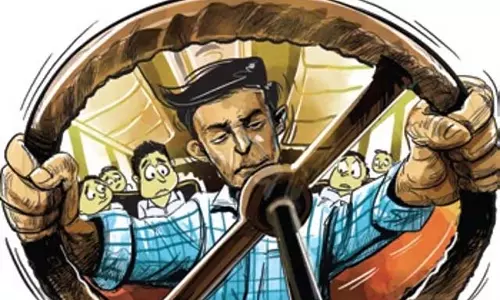 बीटीपी ने शराब पीकर गाड़ी बनाने के आरोप में 108 स्कूल बस पर मामला दर्ज किया