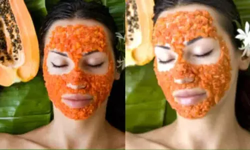 Papaya का यह फेस मास्क आपके चेहरे के दाग-धब्बे दूर करता Papaya का यह फेस मास्क आपके चेहरे के दाग-धब्बे दूर करता