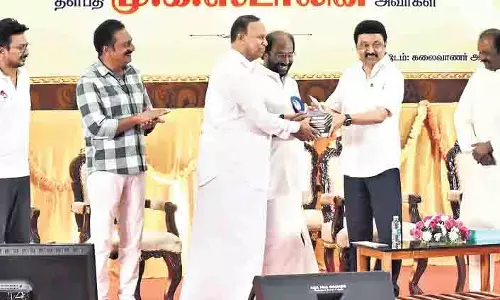 TN : सीएम स्टालिन ने तिरुचि शिवा की पांच पुस्तकों का विमोचन किया