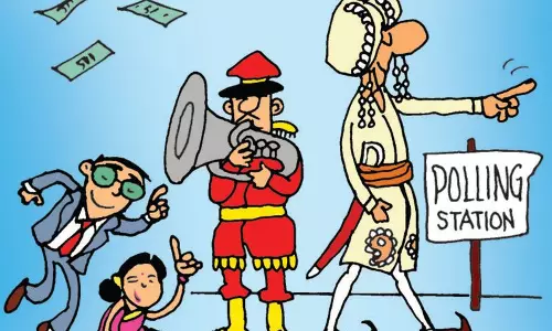 Haryana : पोल वॉल्ट शादी का इंतज़ार किया जा सकता है, मतदान का नहीं