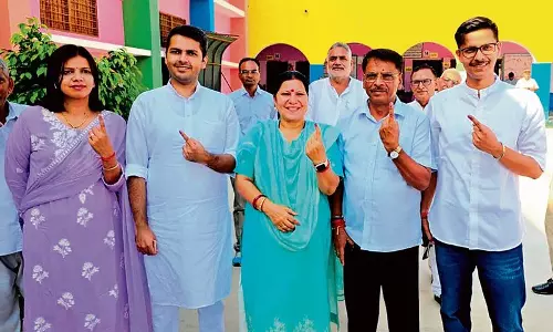 Haryana : कांग्रेस भाजपा प्रत्याशियों को जीत का भरोसा Haryana : कांग्रेस भाजपा प्रत्याशियों को जीत का भरोसा