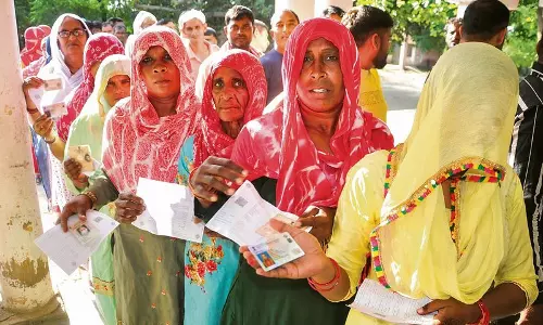 Haryana में 67% मतदान पैटर्न शहरी-ग्रामीण विभाजन दर्शाता