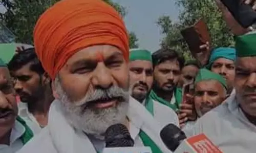 हरियाणा में सरकार निपट गई, हार गई: राकेश टिकैत
