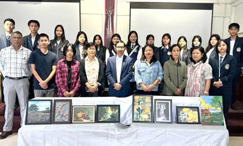 Nagaland FAC: कला कार्यशाला सह प्रदर्शनी आयोजित