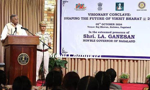 नागालैंड गवर्नर: समावेशी और टिकाऊ Future बनाने में काम करने का आह्वान नागालैंड गवर्नर: समावेशी और टिकाऊ Future बनाने में काम करने का आह्वान