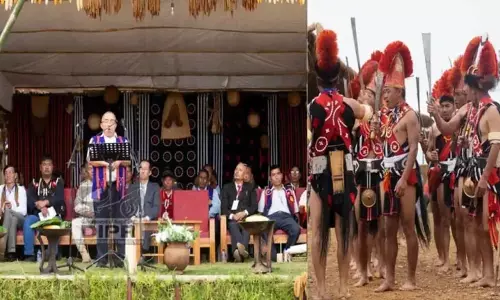 Nagaland : न्युसीथो येमुशे उत्सव की शोभा बढ़ा रहा