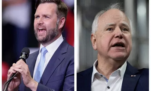 Tim Walz ने जेडी वेंस की आलोचना की