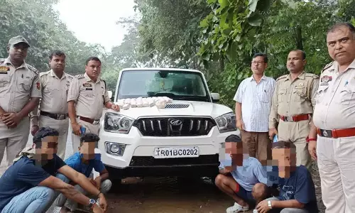 Tripura: बड़े ड्रग बस्ट ऑपरेशन में 2.55 करोड़ रुपये की याबा टैबलेट जब्त, चार गिरफ्तार