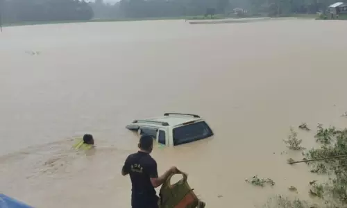 Meghalaya में बाढ़ के बाद पिता-पुत्र मृत पाए गए, एसडीआरएफ ने शव बरामद किए