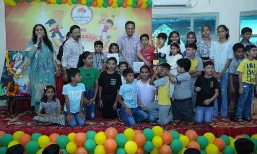 Panchkula के मेयर कुलभूषण गोयल ने अबेकस टॉपर्स को सम्मानित किया