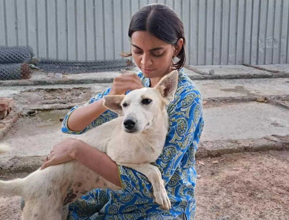 Hyderabad: अनुष्का जो खोए और परित्यक्त पालतू जानवरों के लिए जीवन रेखा