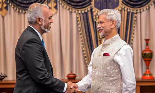 विश्वास है कि मोदी-मुइज्जू वार्ता भारत-मालदीव संबंधों को नई गति प्रदान करेगी: Jaishankar विश्वास है कि मोदी-मुइज्जू वार्ता भारत-मालदीव संबंधों को नई गति प्रदान करेगी: Jaishankar